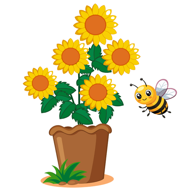 bee-with-little-bee